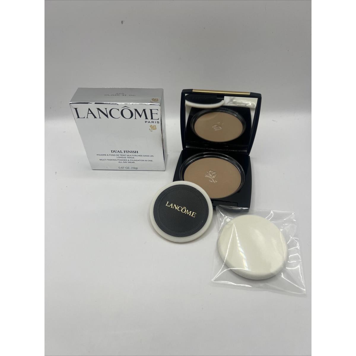 Lancome Dual Finish Multi-tasking Powder Foundation In One 210 Clair II N