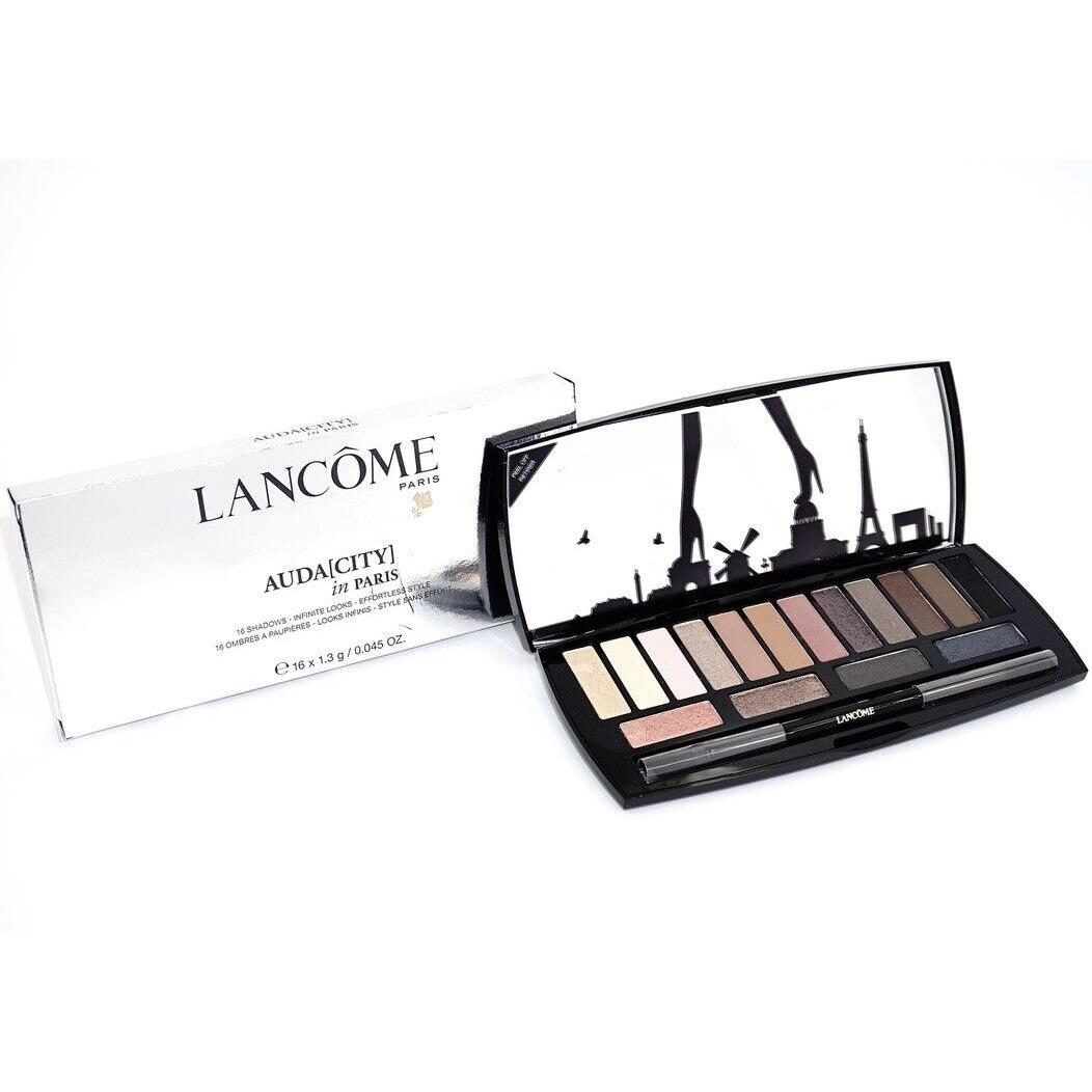 Lancome Audacity In Paris 16 Shadows Palette Assorted 0.73 Oz. Nwob Rare