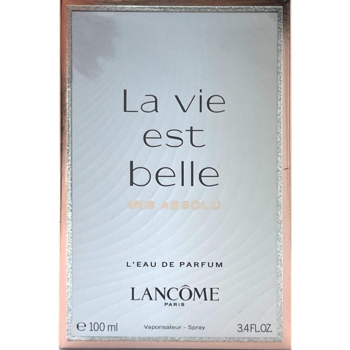 Lancome LA Vie Est Belle Iris Absolu Eau DE Parfum Spray Women 3.4 Oz / 100 ml