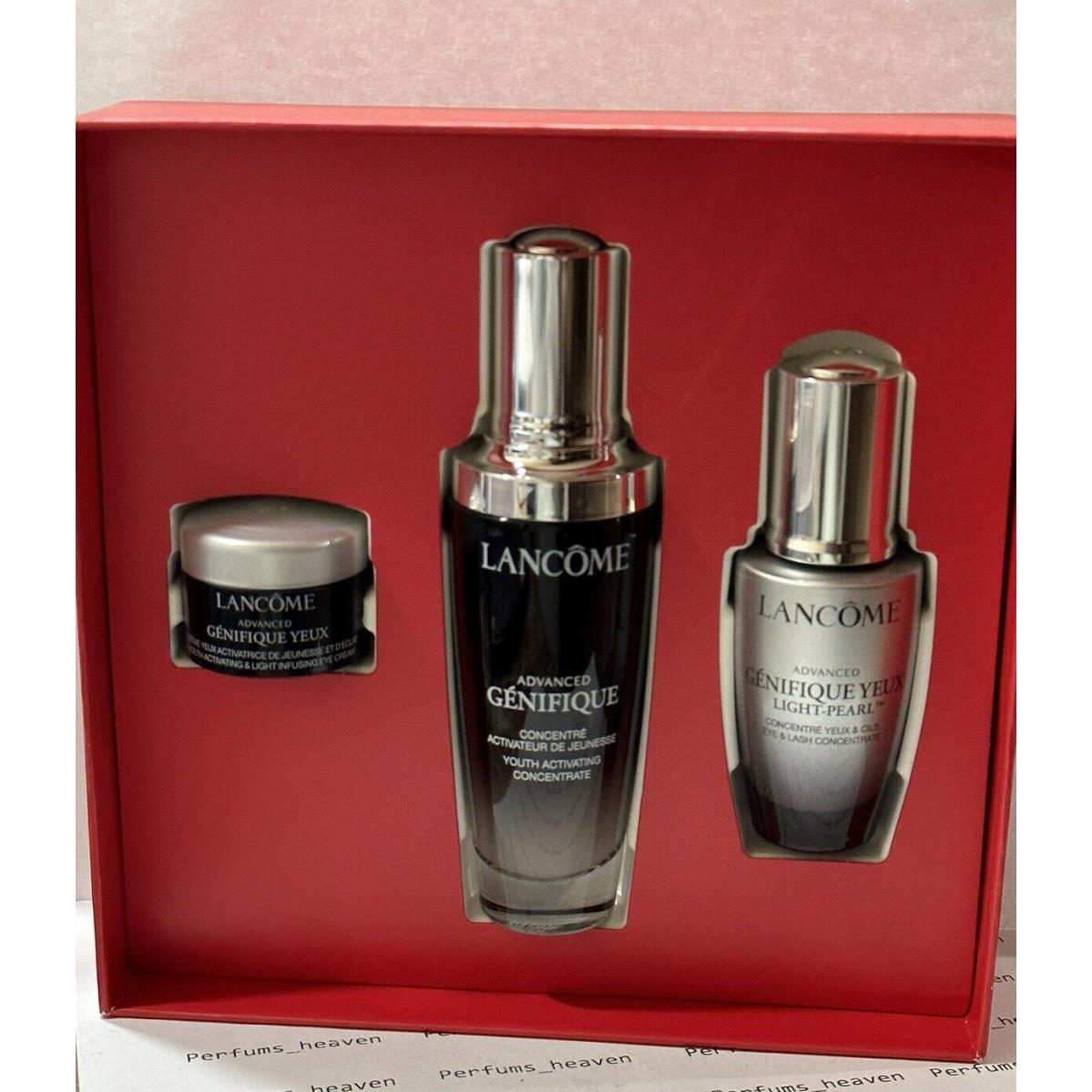 Lancome 3-Pc. Advanced G Nifique Collection Set Youth Serum/eye Cream/eye Serum