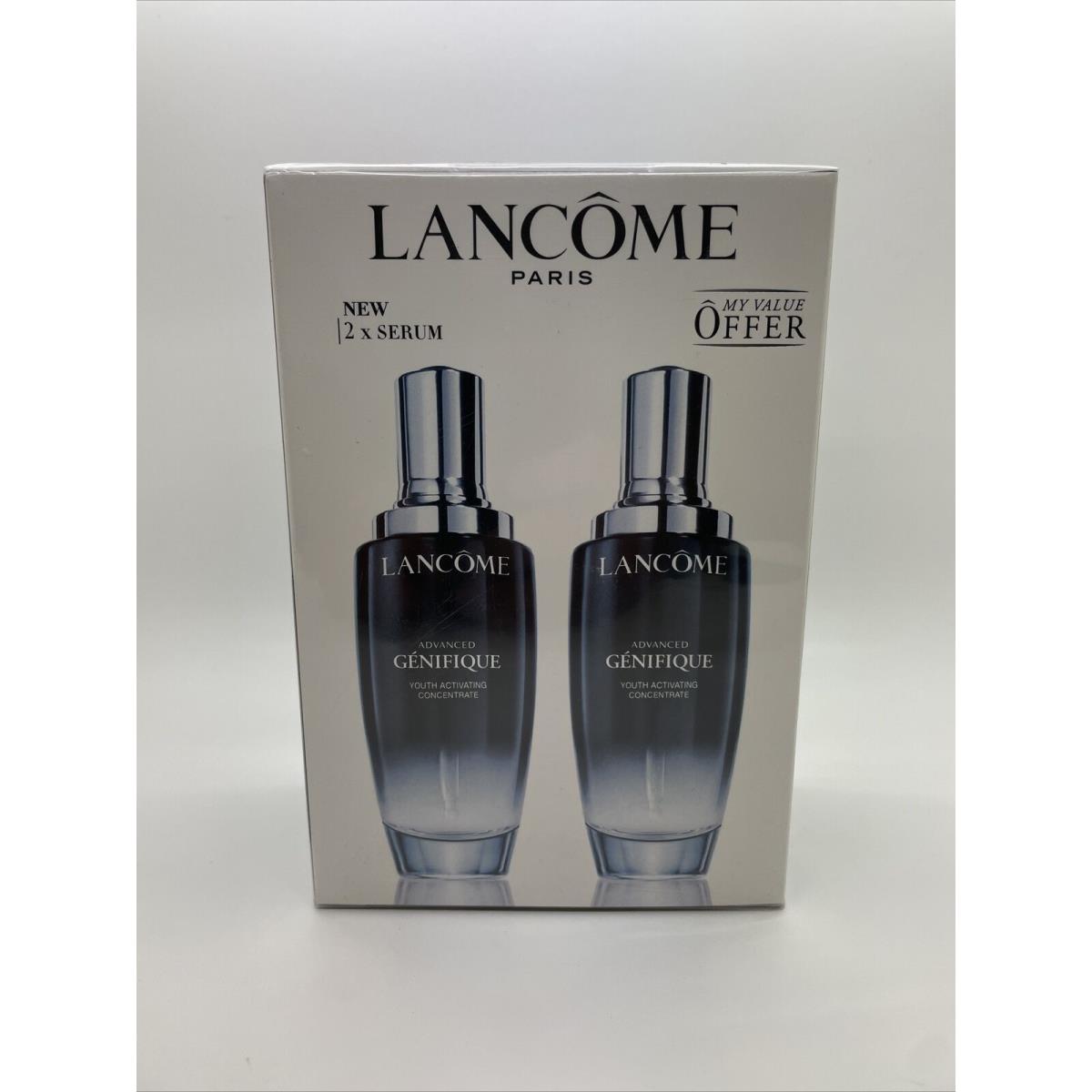 Lancome Advanced Genifique Youth Activating Concentrate 2x 3.88 Fl.oz 2pc Set