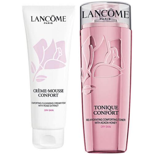 Lancome Purifying Comforting 2pc Set - 6.7 Tonique + 4.2 Creme Mousse