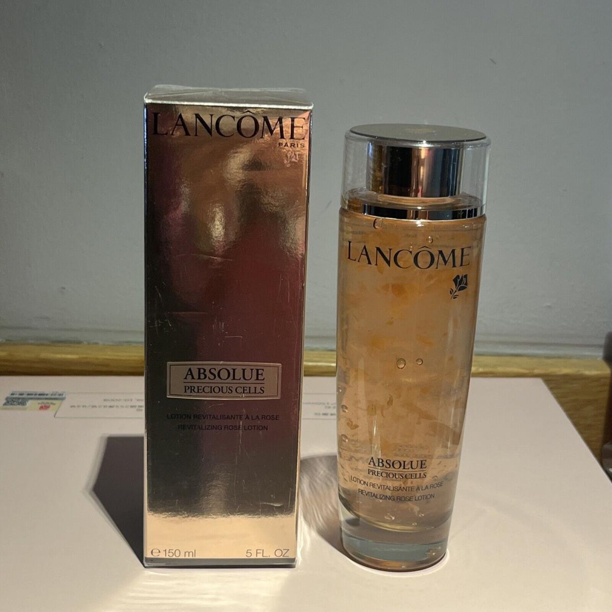 Lancome Absolue Precious Cells Revitalizing Rose Lotion Full Size 5oz