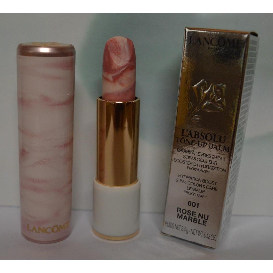 Lancome Rose Nu Marble 601 L`absolu Tone-up Lip Balm Full Size Limited