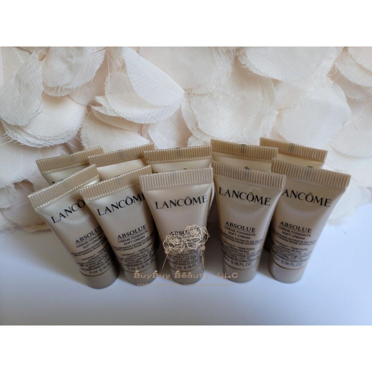 10 X Lancome Absolue Revitalizing Brightening Soft Cream 5ml Each