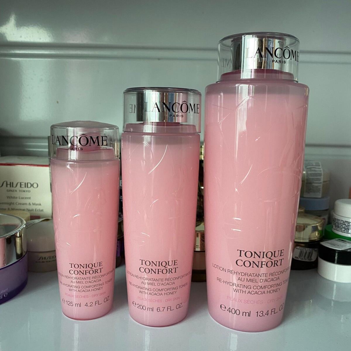 Lot 2x Lancome Tonique Confort Re-hydrating Comforting Toner 13.4 oz/400 ml