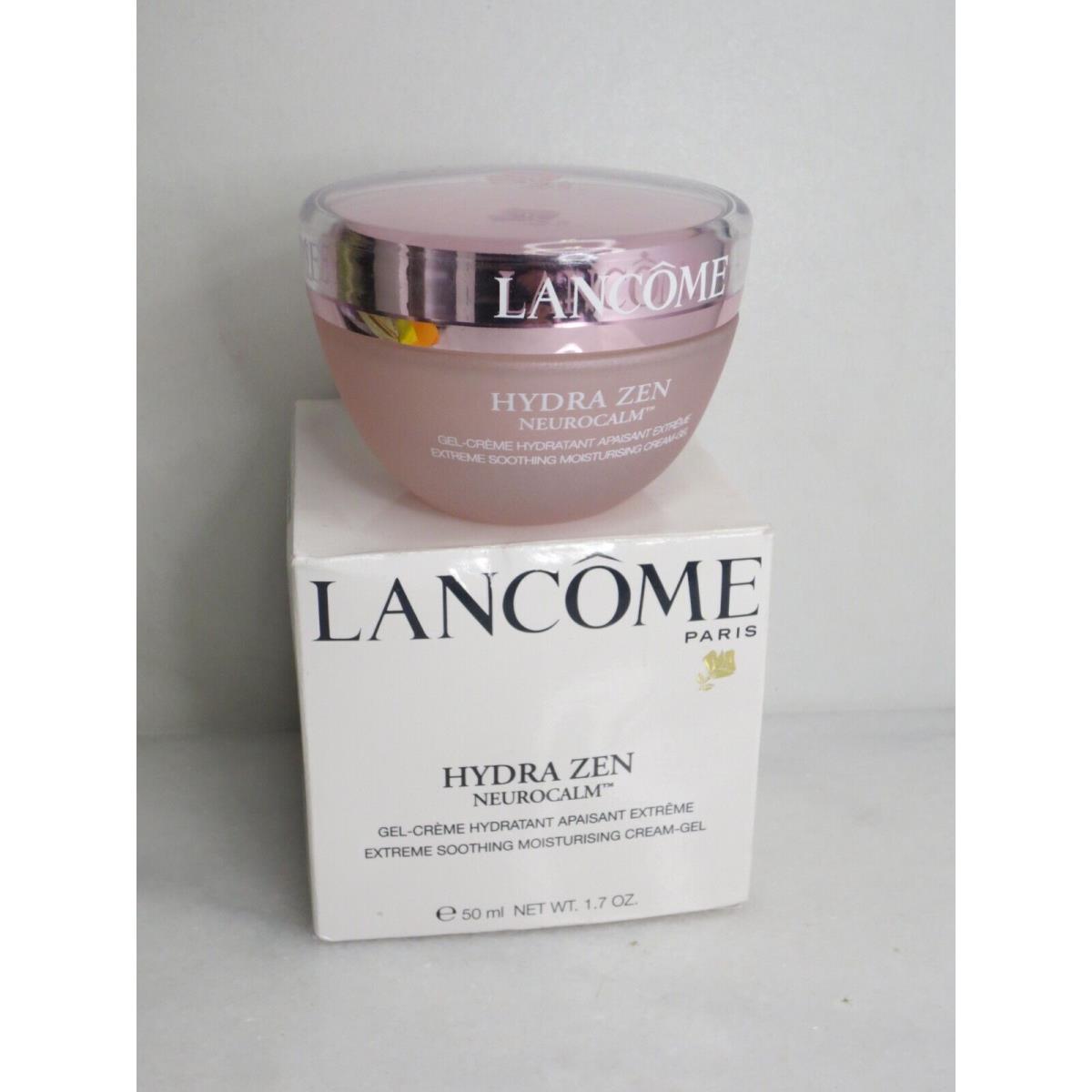 Lancome Hydra Zen Neurocalm Extreme Soothing Moisturising Cream Gel 1.7 OZ Boxed