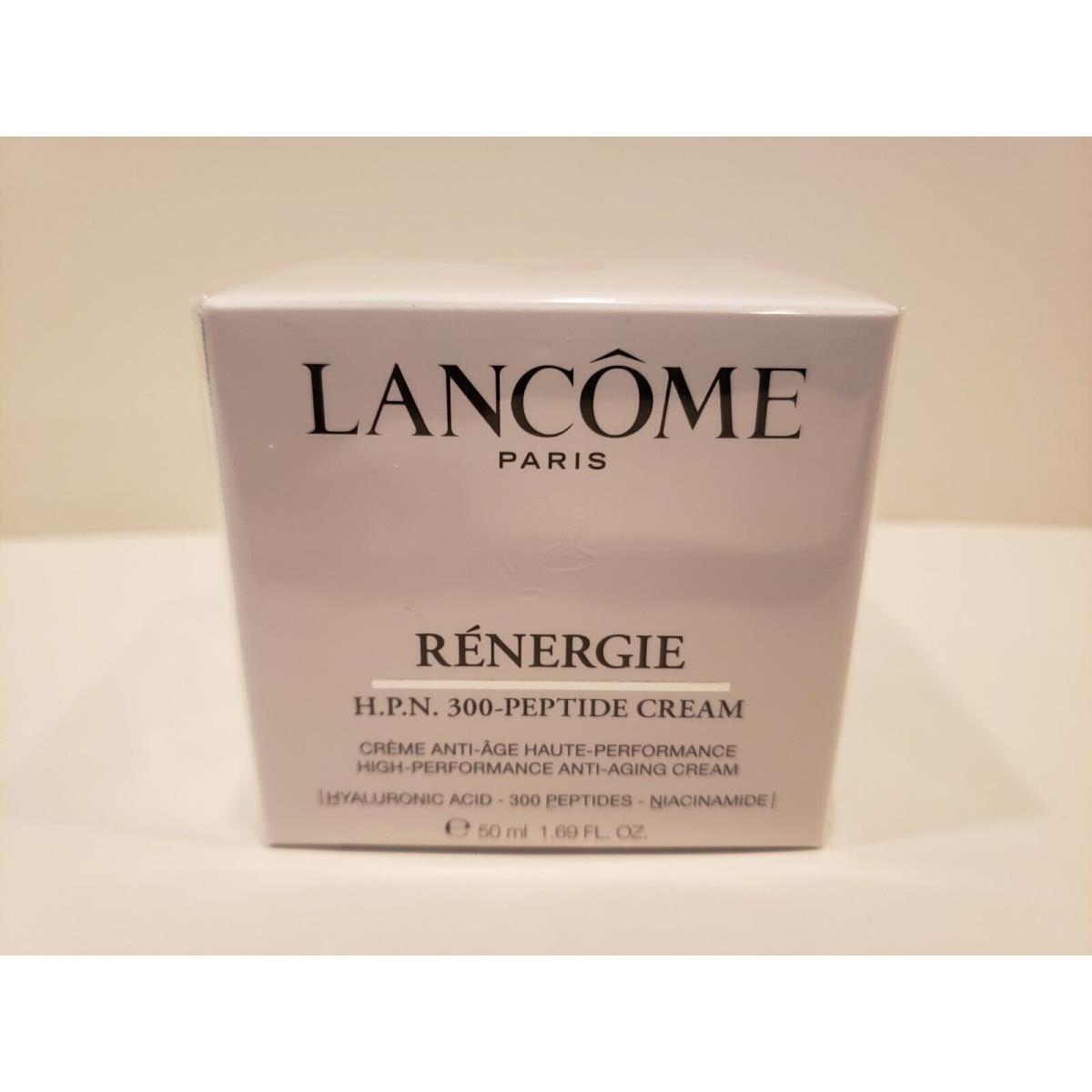 Lancome Renergie Hpn 300 Peptide Cream High Performance Anti-aging Cream 1.69 Oz