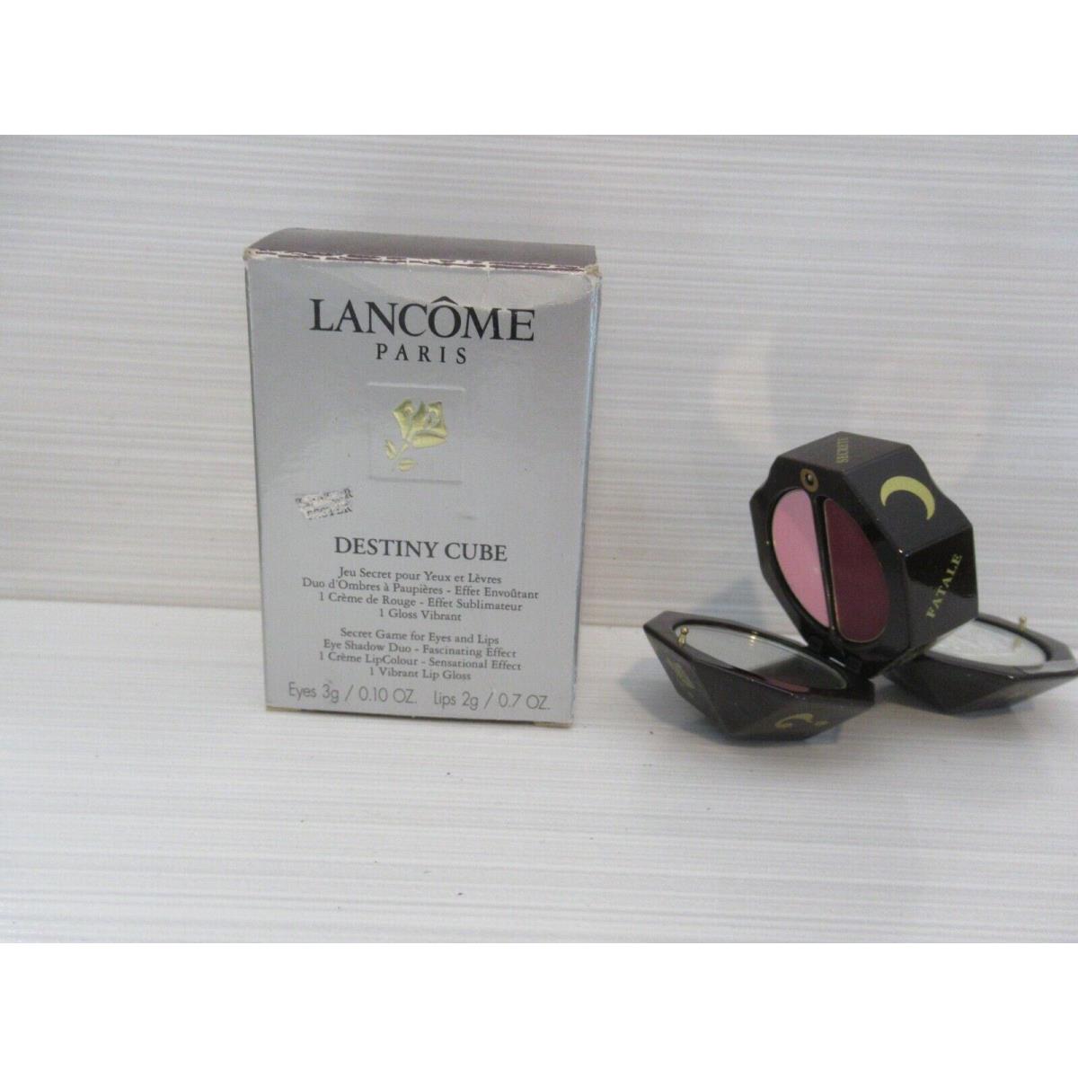 Lancome Destiny Cube Secret Game For Eyes and Lips 01 Charisma Boxed