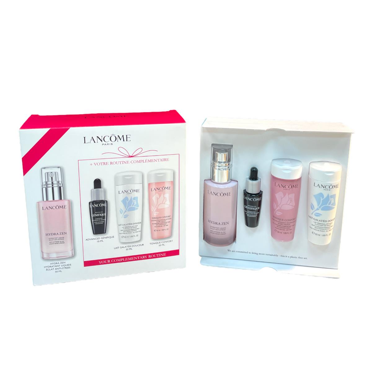 Lancome Set Of 4 My Soothing Routine 50ml/1.69fl 10ml/0.33fl As See In Pics