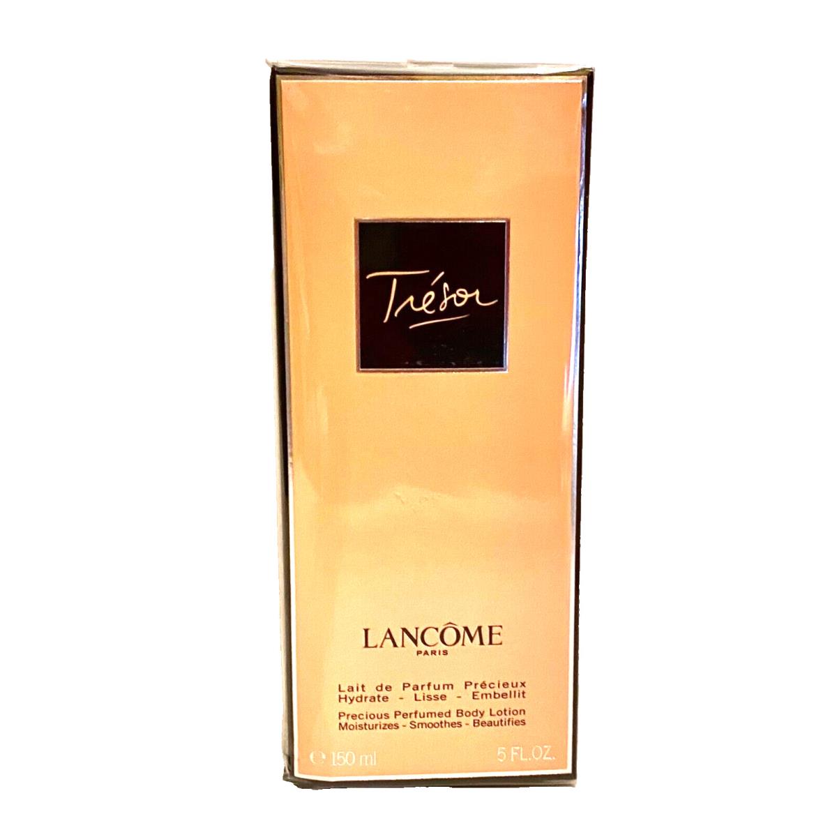 Lancome Tresor Precious Perfumed Body Lotion 5.0 oz/150 ml Box