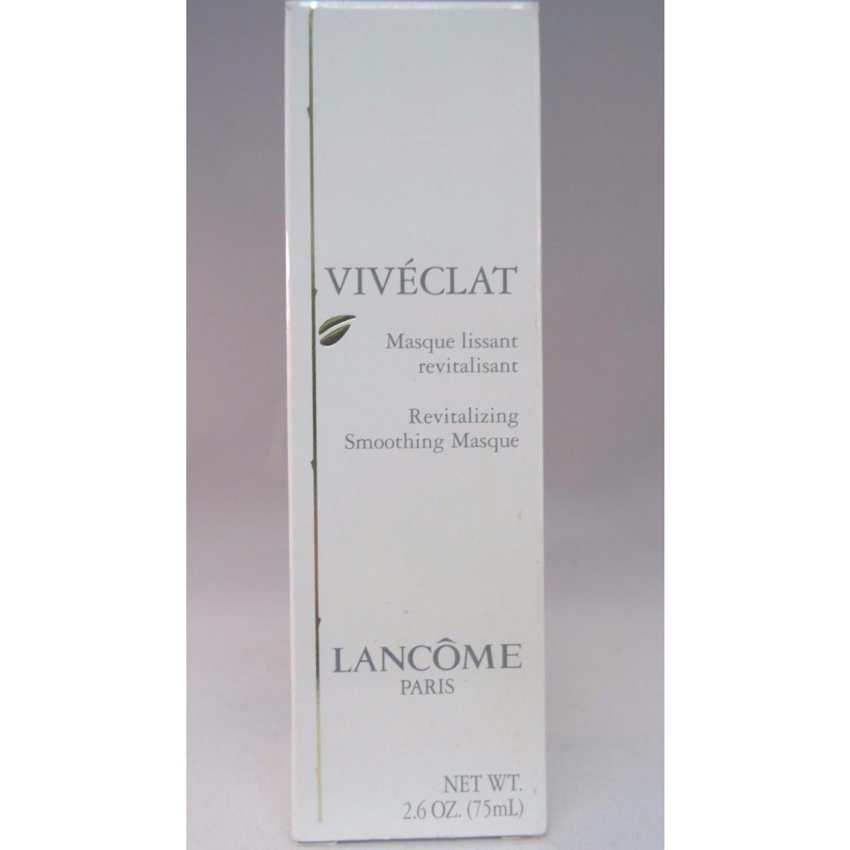 Lancome Viveclat Revitalizing Smoothing Masque - 2.6 OZ - - Boxed