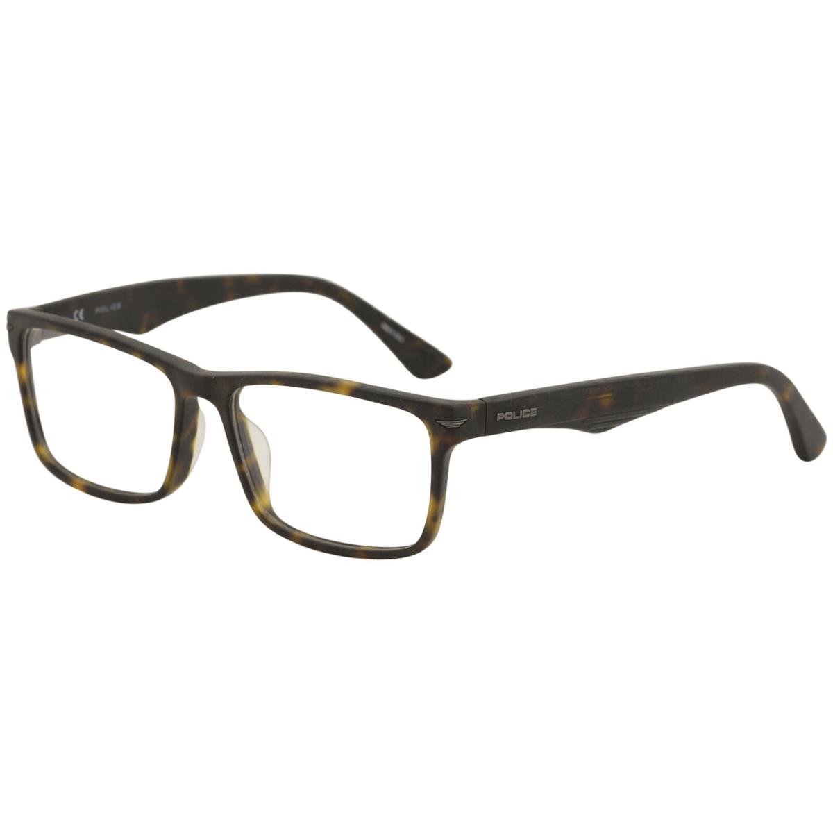 Police Eyeglasses Blackbird 3 VPL391 VPL/391 0738 Mt Havana Optical Frame 55mm