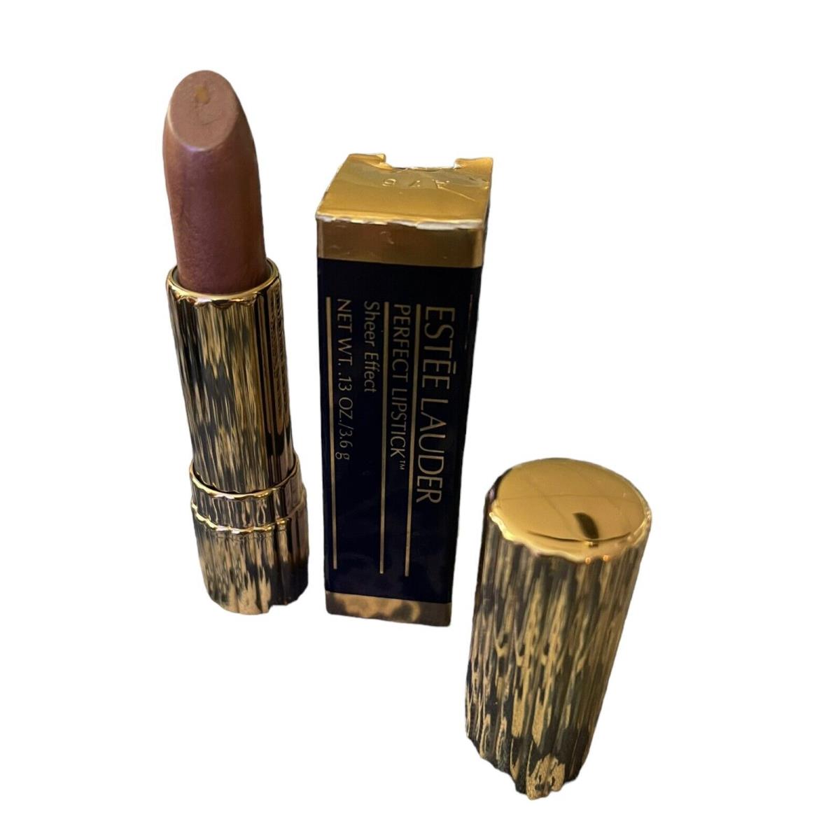 Estee Lauder Chocolate Frost Ps 35 Perfect Lipstick Gold Case Rare Color