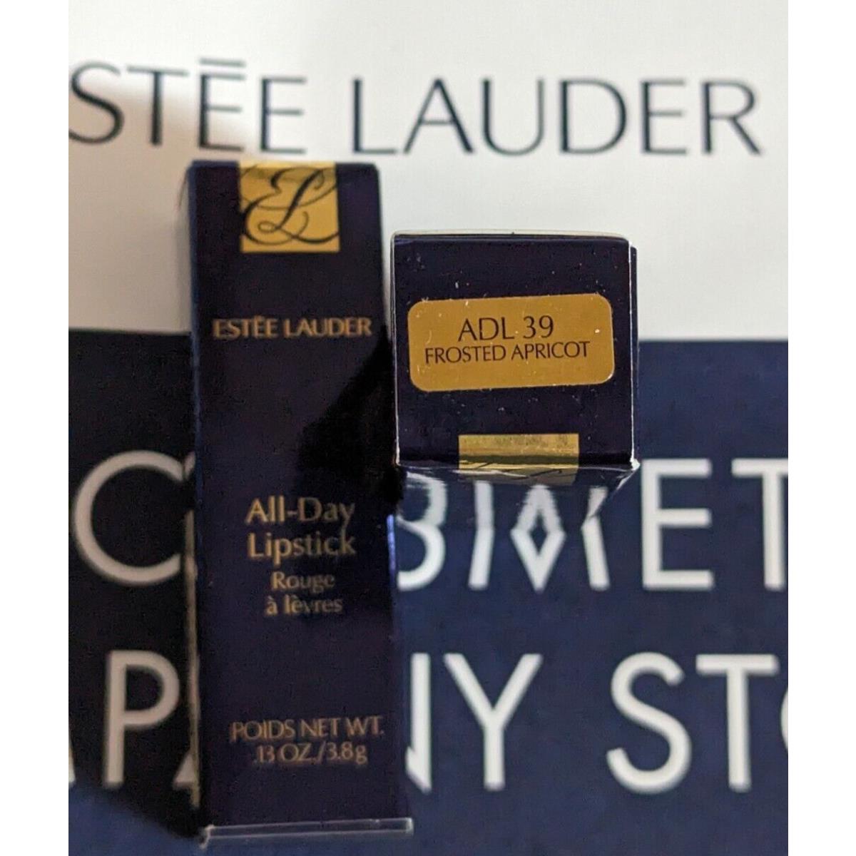 Estee Lauder All Day Lipstick 39 Frosted Apricot Full Size