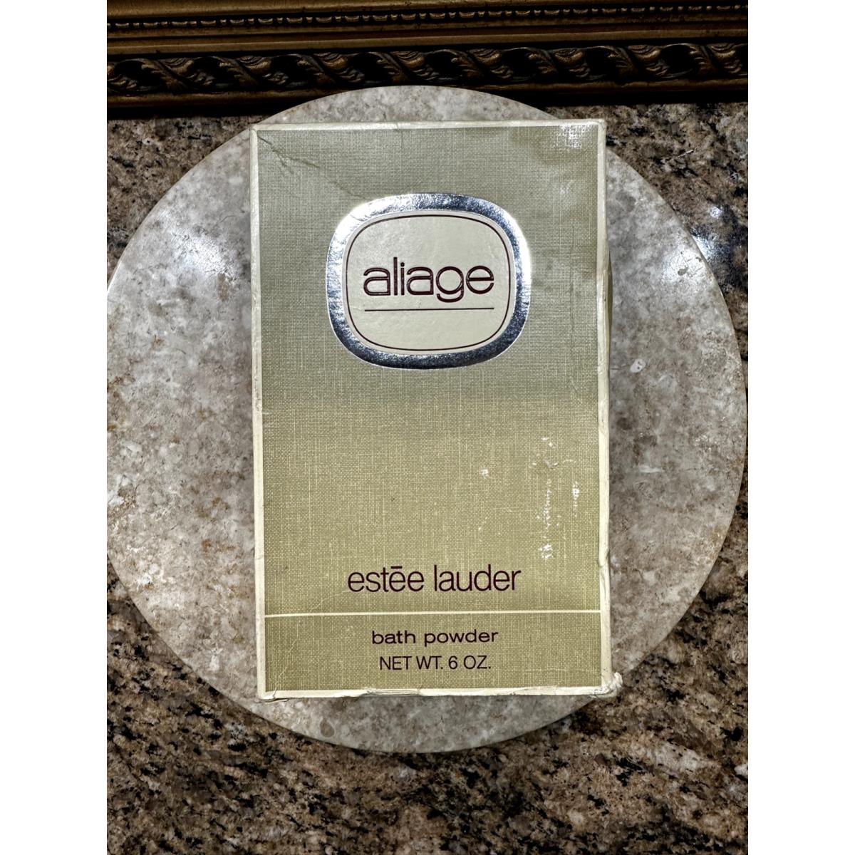 Aliage 6 oz Bath Powder by Estee Lauder