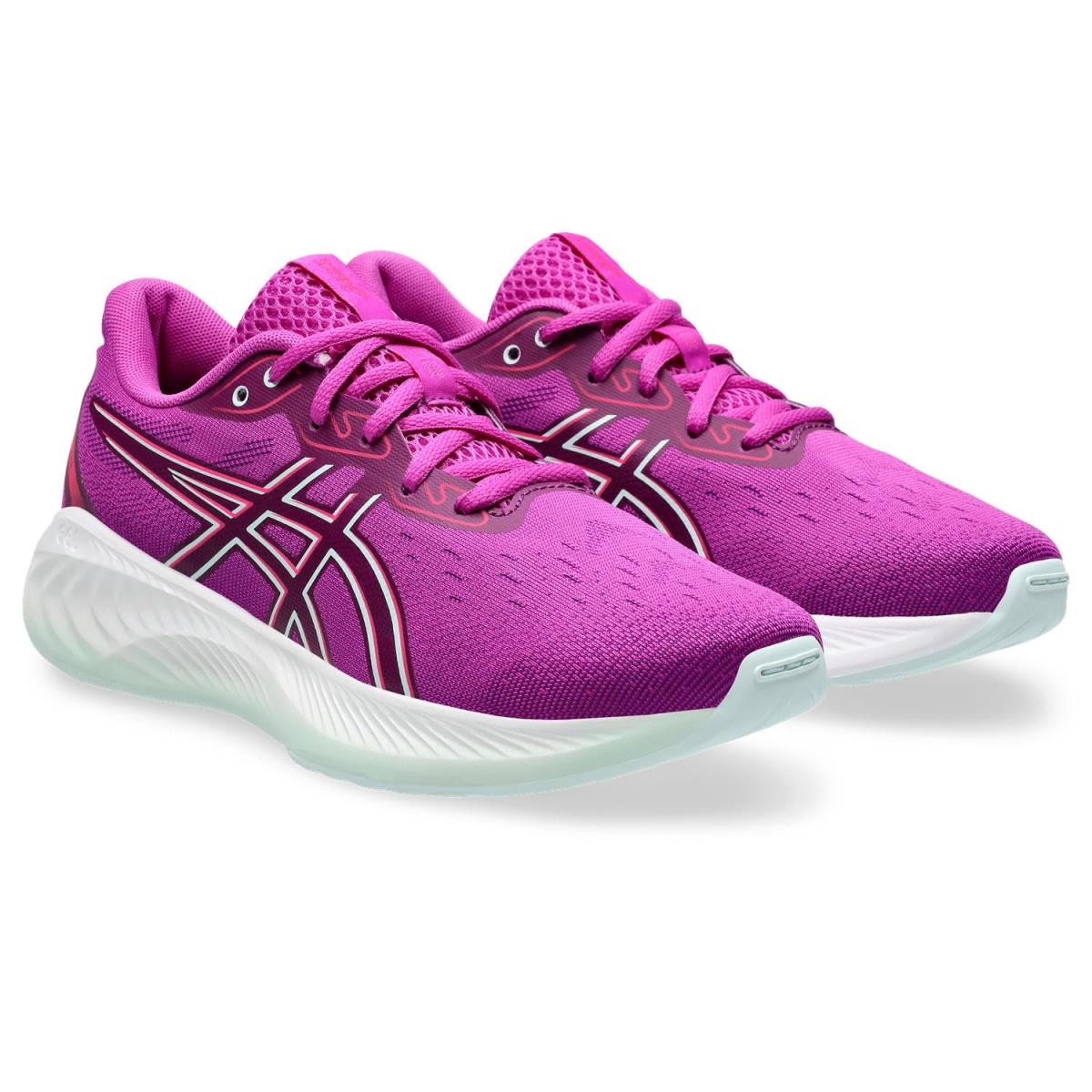 Girl`s Shoes Asics Kids Gel-cumulus 26 GS Little Kid/big Kid - Bold Magenta/Soothing Sea