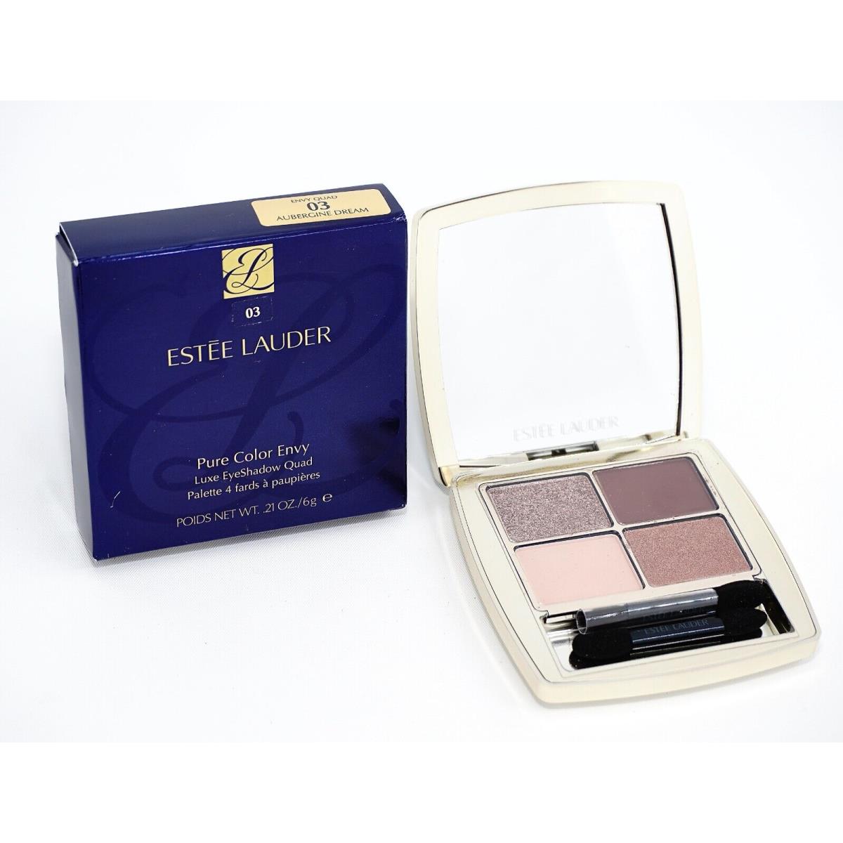 Estee Lauder Pure Color Envy Eyeshadow Quad 03 Aubergine Dream Fullsize