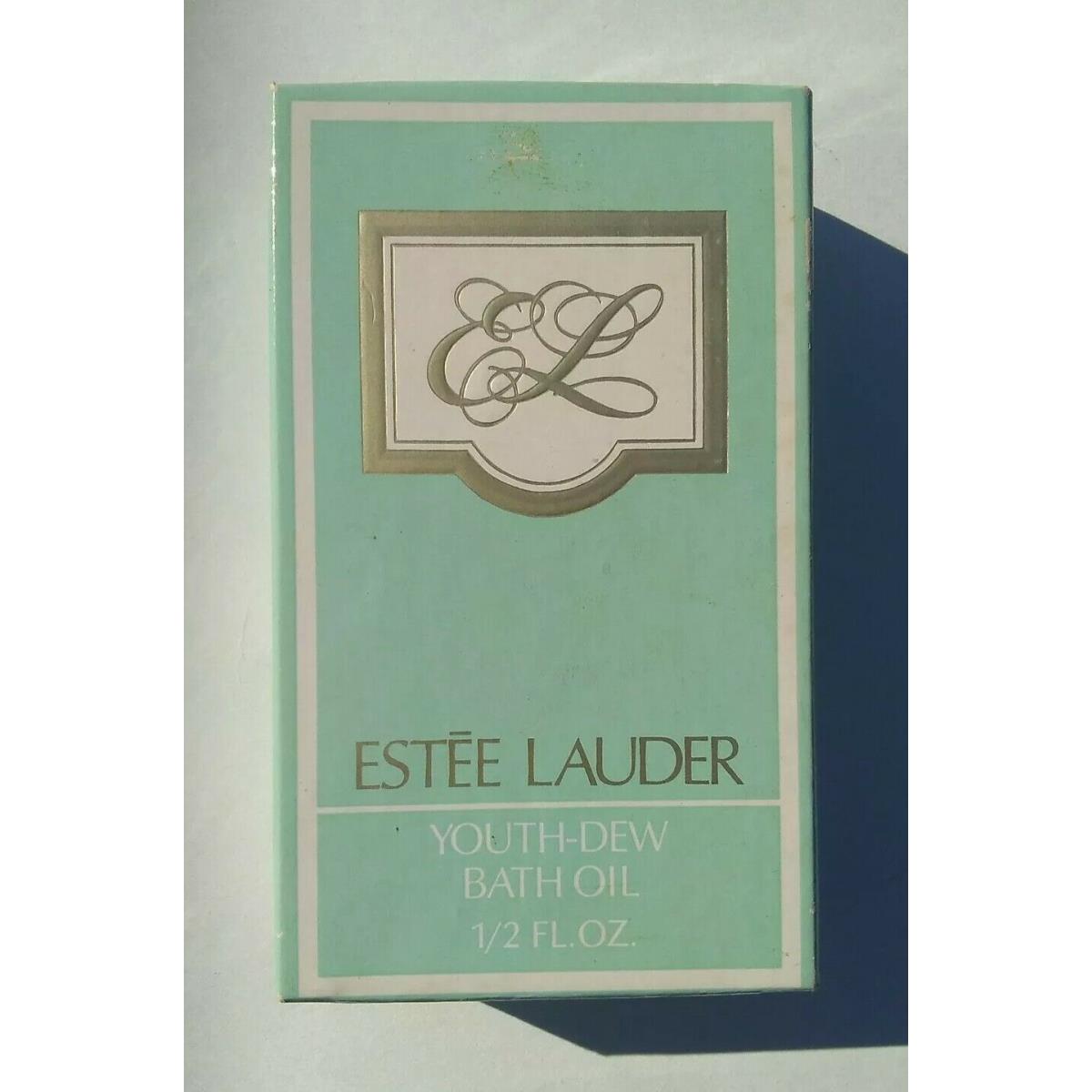 Estee Lauder Youth Dew Bath Oil 1/2 fl oz Nos