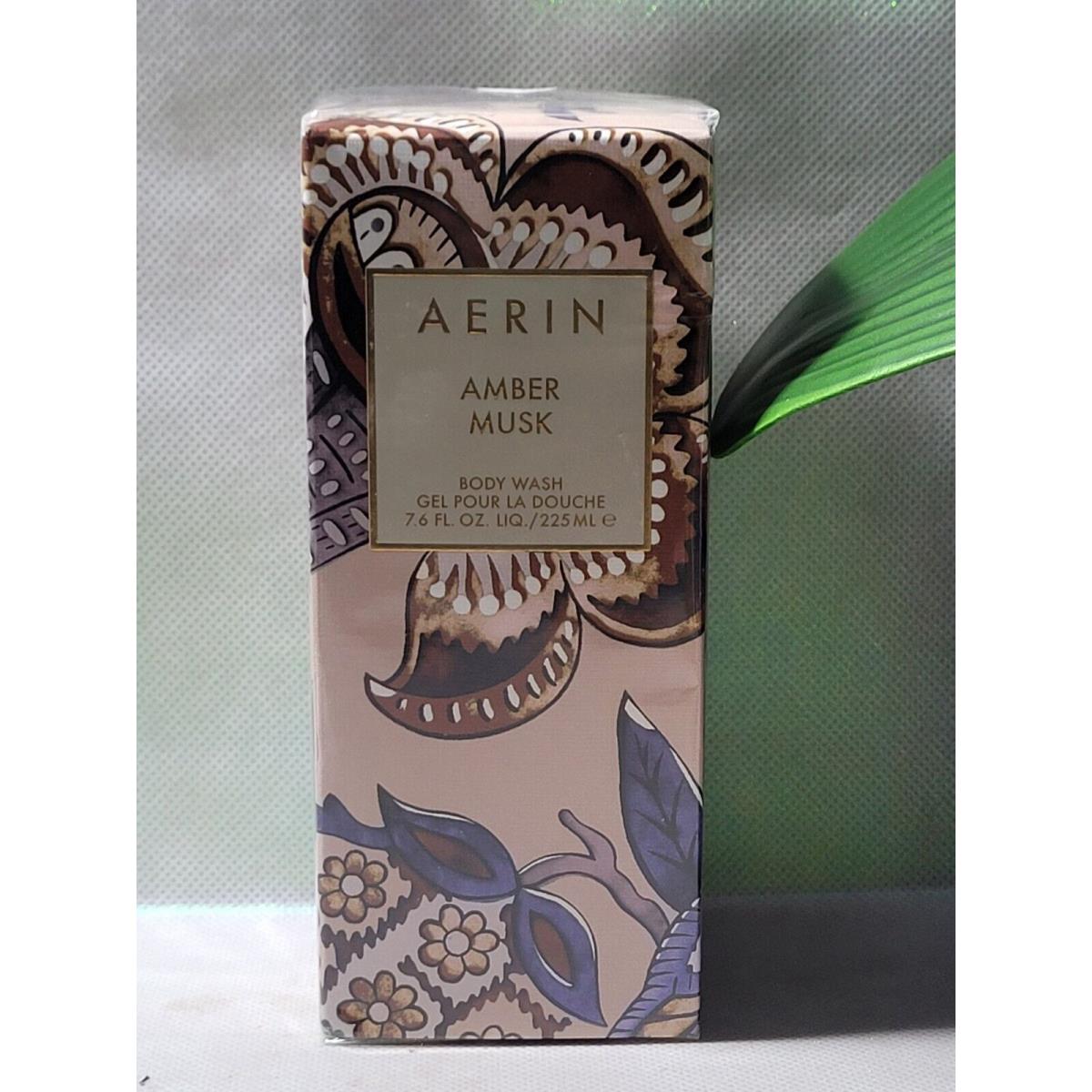 Aerin By Estee Lauder Amber Musk Body Wash Creamy Floral Shower Gel 7.6oz