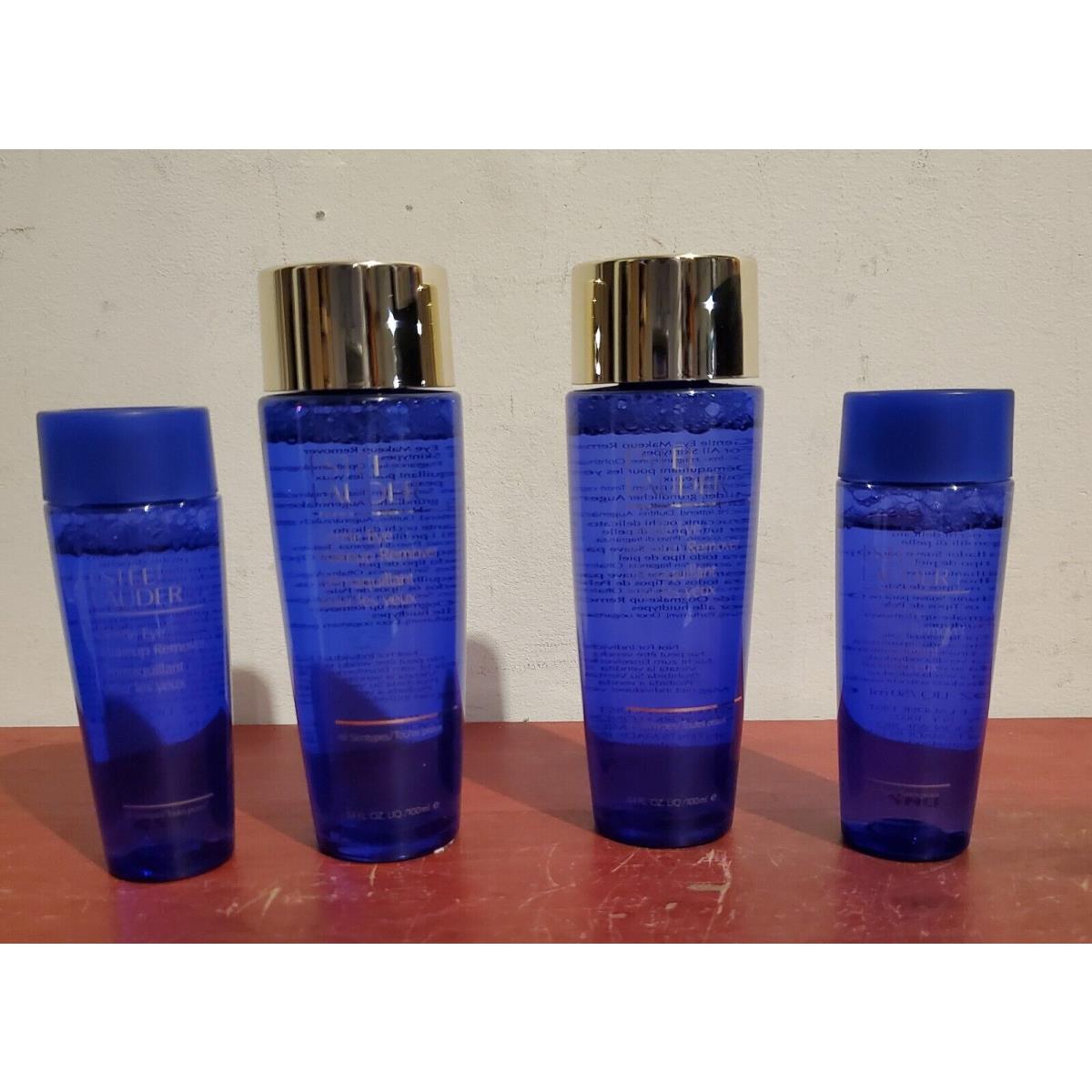 Estee Lauder Gentle Eye Makeup Remover All Skintypes 3.4oz X2 1.7oz X2 Lot