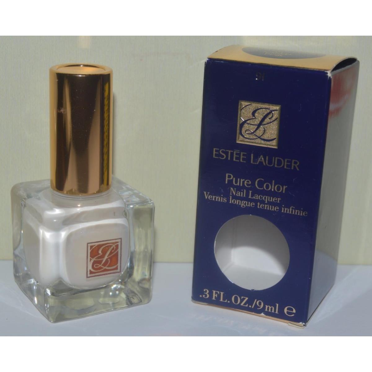 Estee Lauder Naked Pink 91 Pure Color Nail Lacquer Full Size Rare