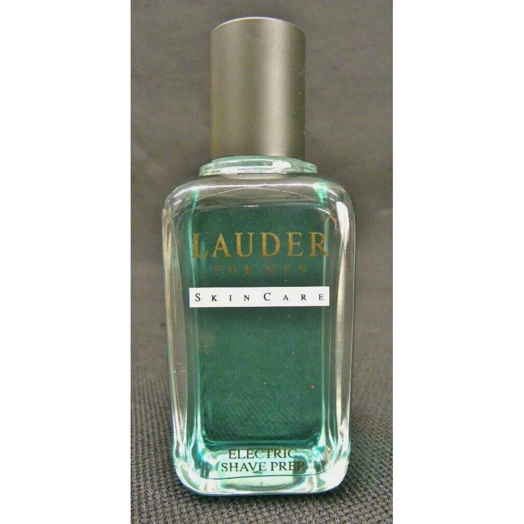 Estee Lauder Electric Shave Prep For Men 3.25 Fl Oz Bottle Mint Full 2