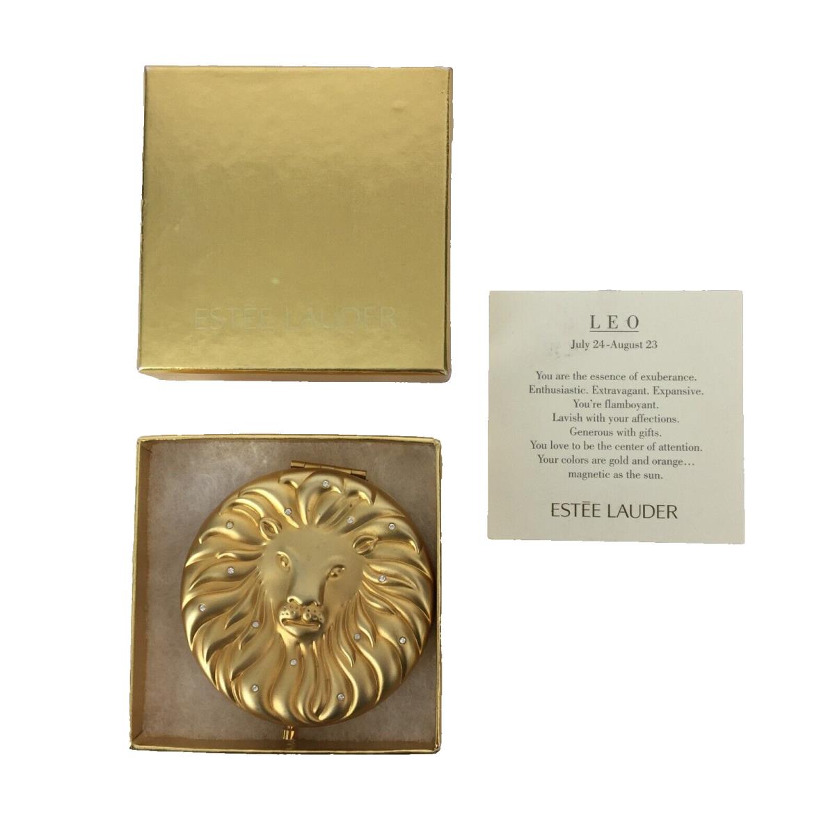 Estee Lauder Golden Leo Compact Lucidity 06 Translucent Pressed Powder Crystals