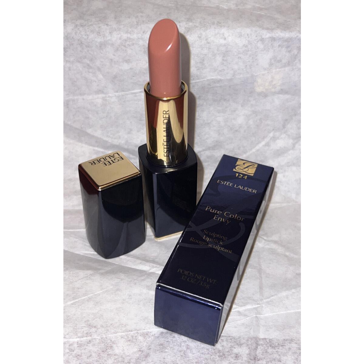 Estee Lauder Pure Color Envy Sculpting Lipstick 124 Bare Instinct Rare