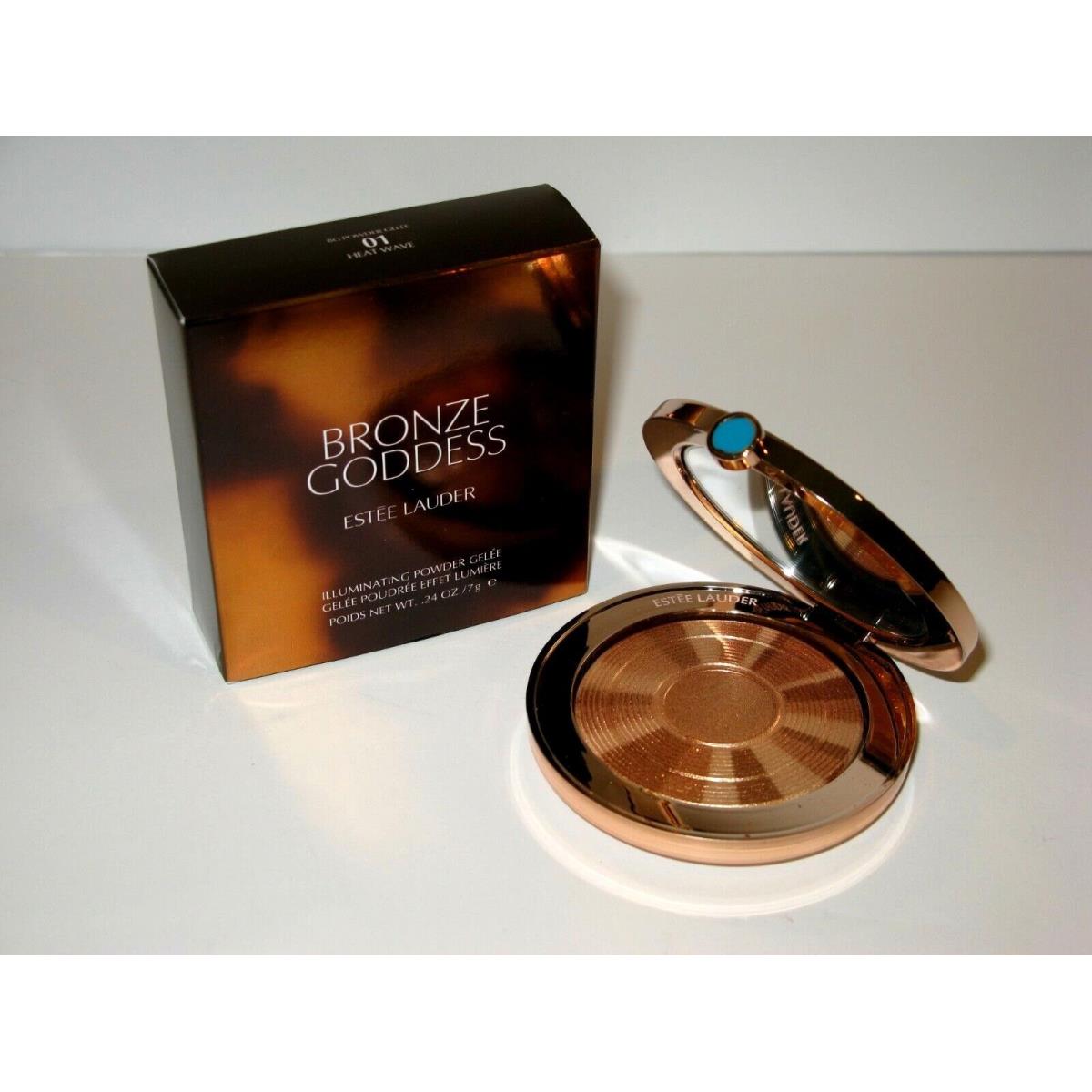 Estee Lauder Bronze Goddess Illuminating Powder Gelee. 01 Heat Wave. 0.24 oz