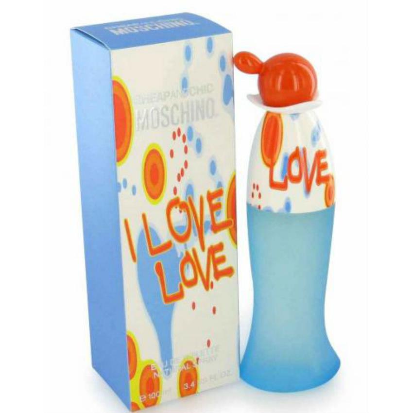 I Love Love Perfume By Moschino Eau De Toilette Spray 3.4 oz/100ml For Women