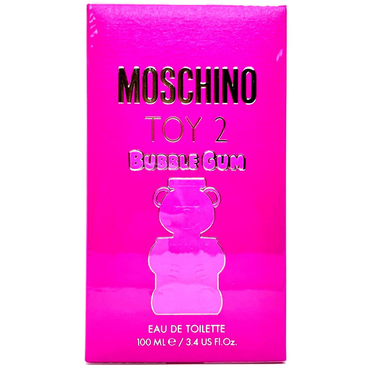 Moschino Toy 2 Bubble Gum Eau DE Toilette Spray For Women 3.4 Oz / 100 ml