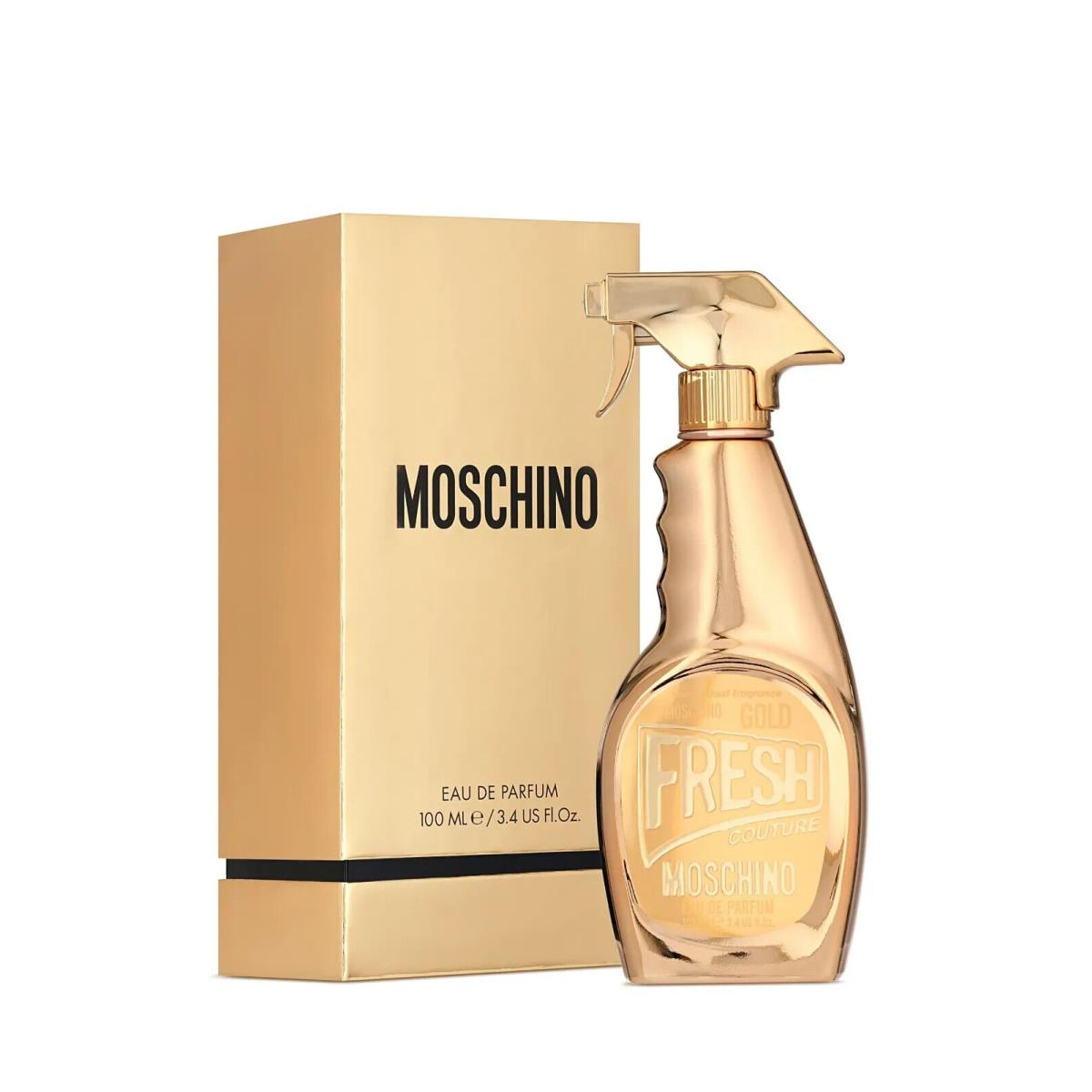 Moschino Fresh Gold by Moschino 3.4oz Edp For Women Box