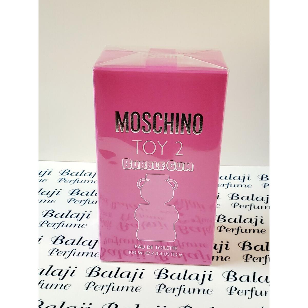 Moschino Toy 2 Bubble Gum 3.4OZ Edt Spray For Women