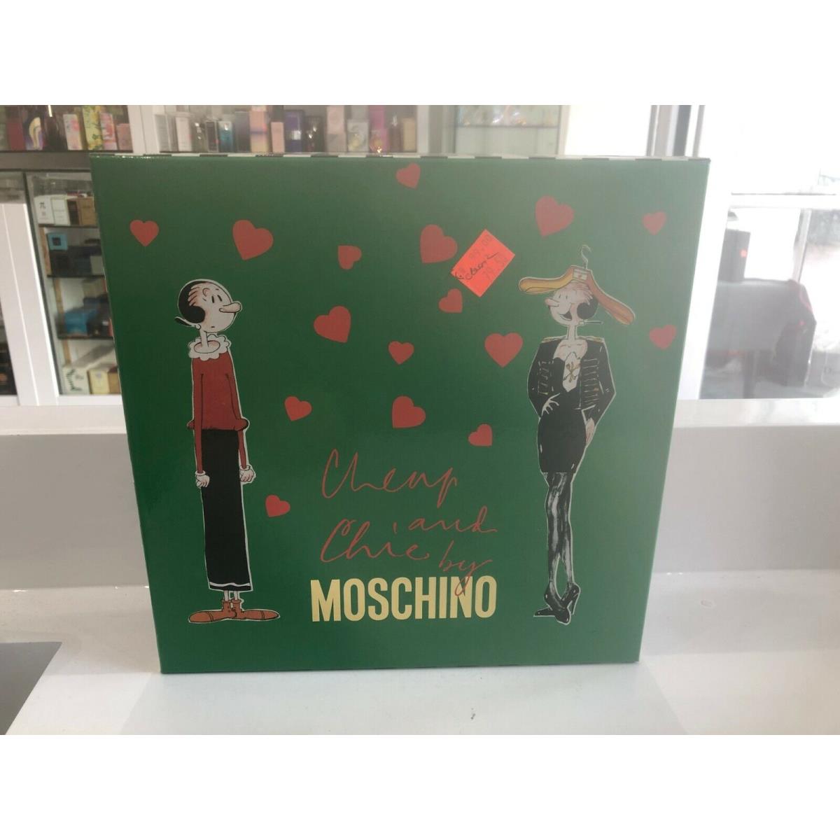 Moschino and Chic Two Piece Gift Set Classic