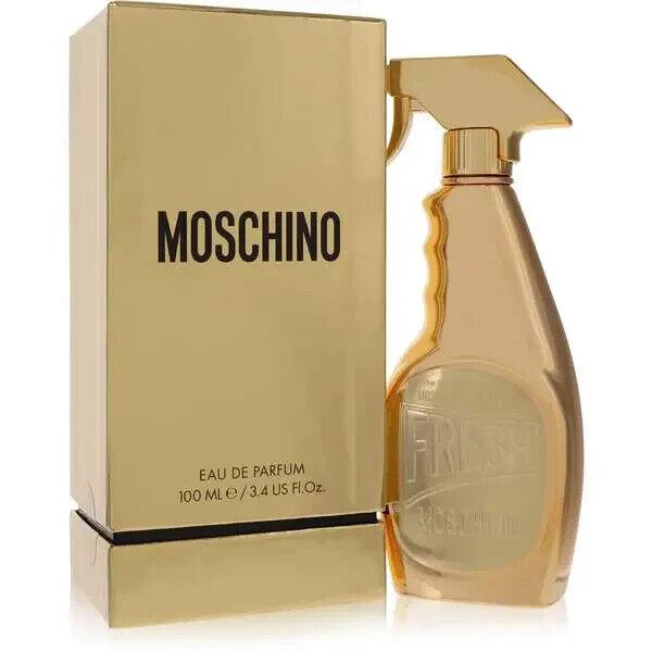 Moschino Fresh Gold 3.3/3.4oz Eau De Parfum 100ml Spray For Women