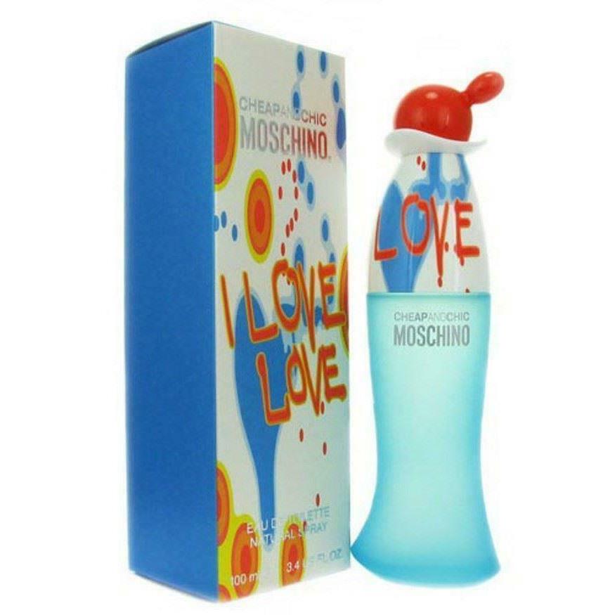 I Love Love and Chic By Moschino 3.4 OZ Eau De Toilette Women