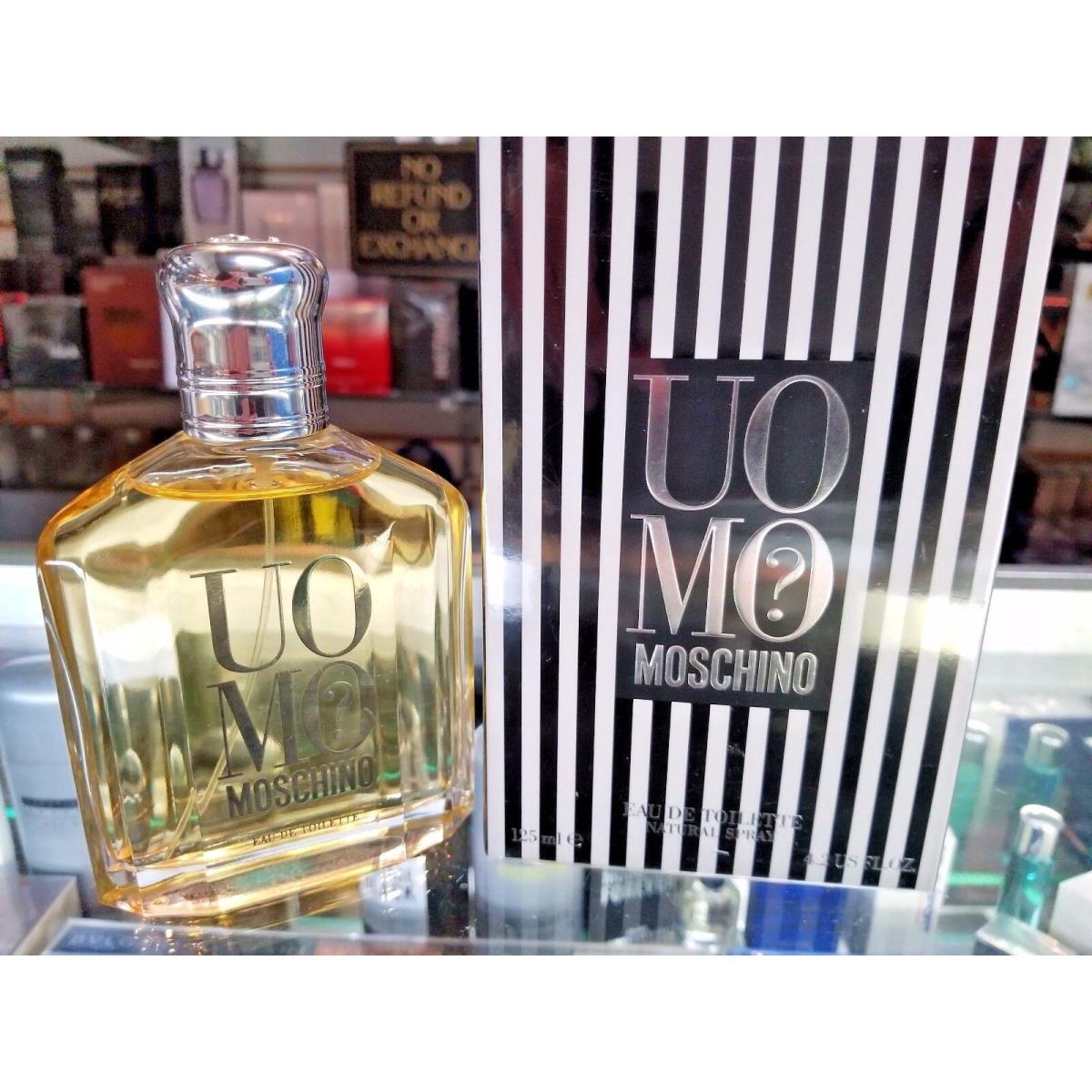 Moschino Uomo Cologne by Moschino 4.2 oz Eau de Toilette Edt Spray For Men