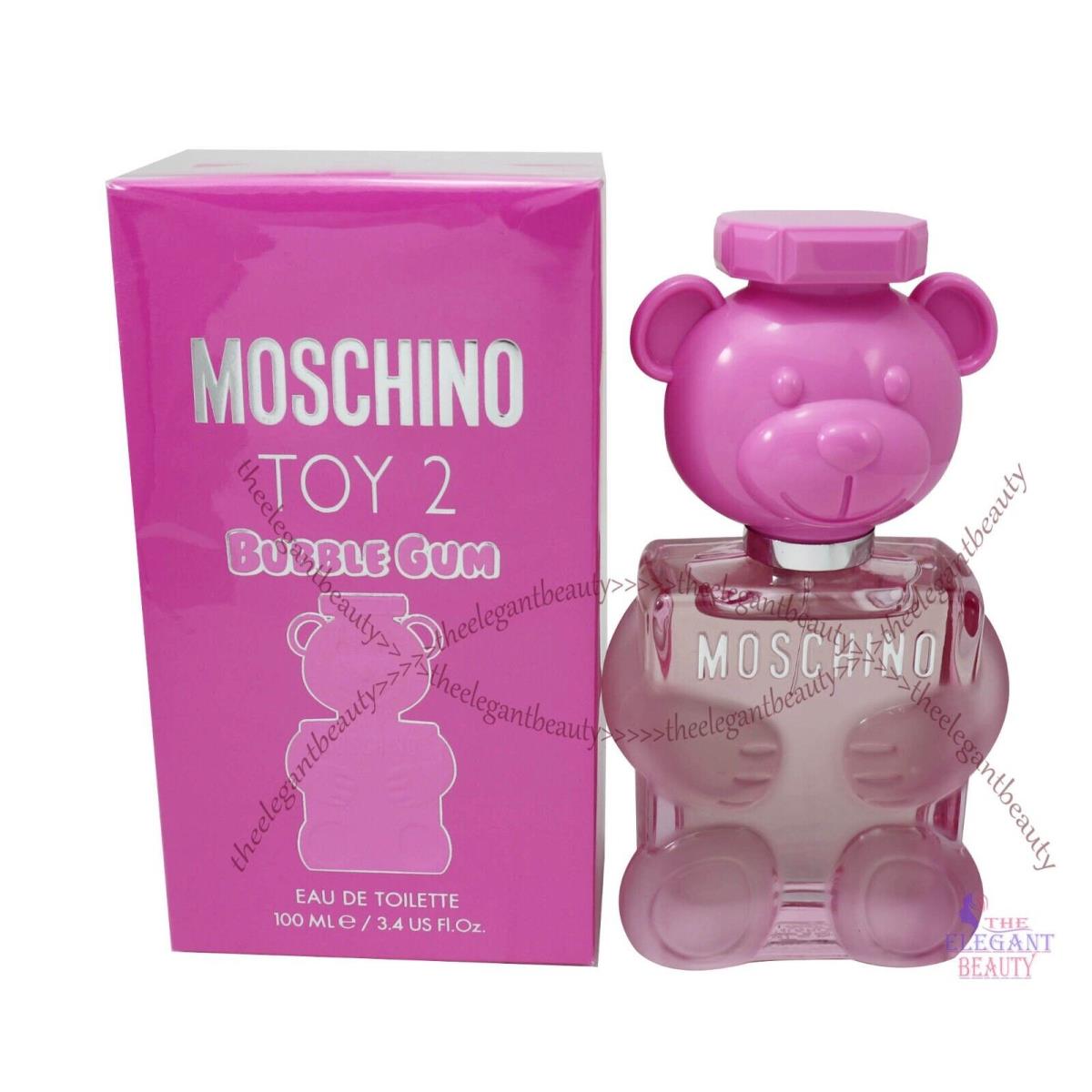 Toy 2 Bubble Gum By Moschino 3.4oz/100ml Edt Spray For Women