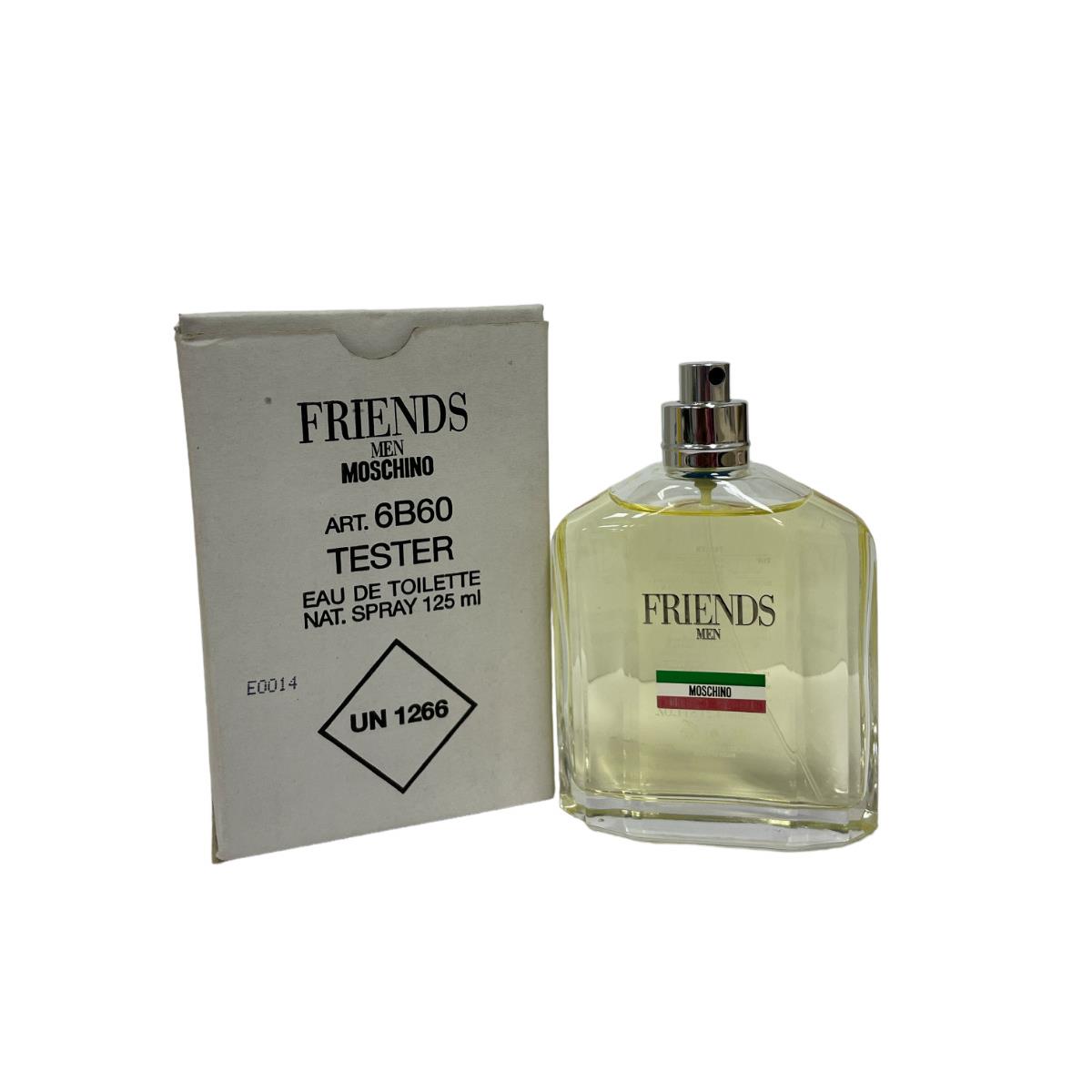 Friends Men Moschino Eau De Toilette 125mL / 4.2oz AS Seen IN Pics