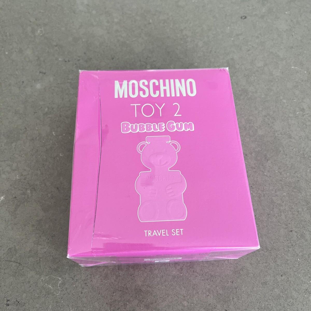 Moschino Toy 2 Bubble Gum For Women 2pc Set 1.7oz Edt Spray + Body Lotion Read