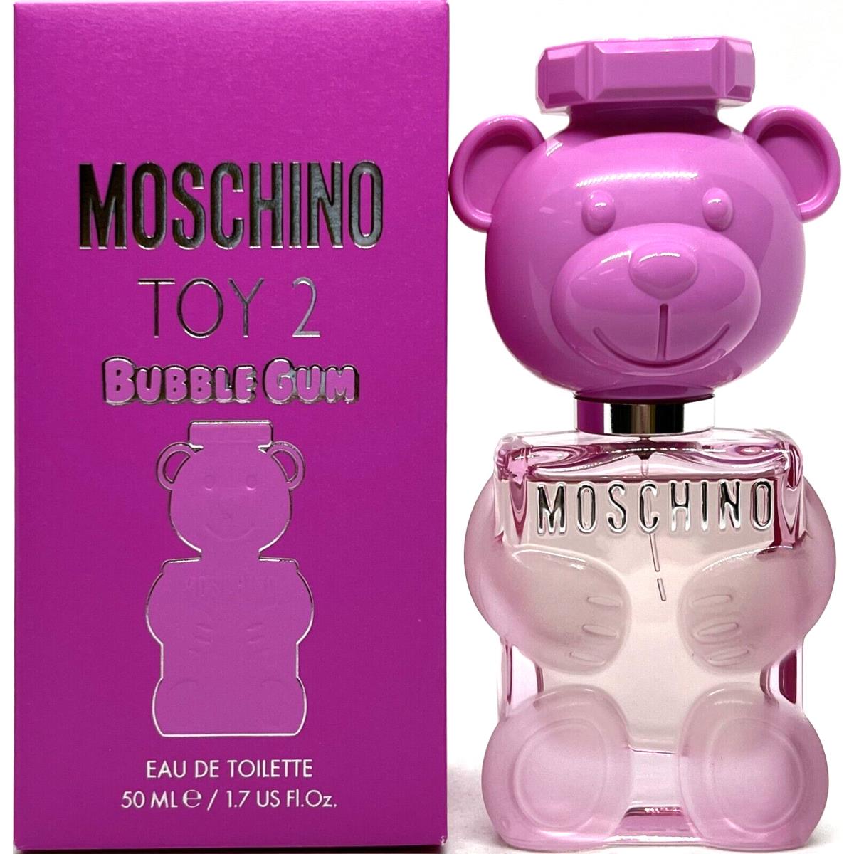 Moschino Toy 2 Bubble Gum Eau DE Toilette Spray Women 1.7 Oz / 50 ml