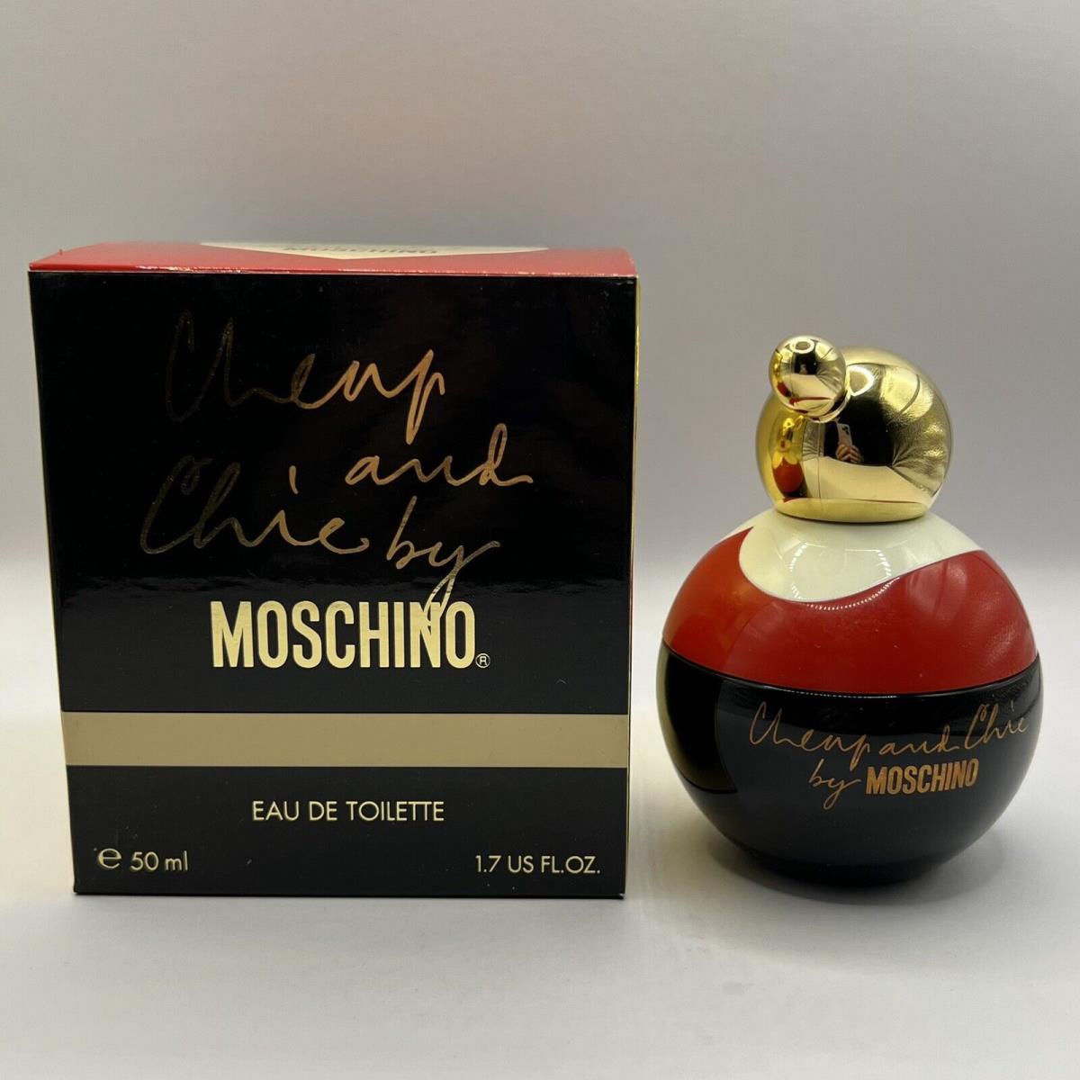 Moschino and Chic Eau de Toilette Splash 1.7oz/50ml Rare - Vintage