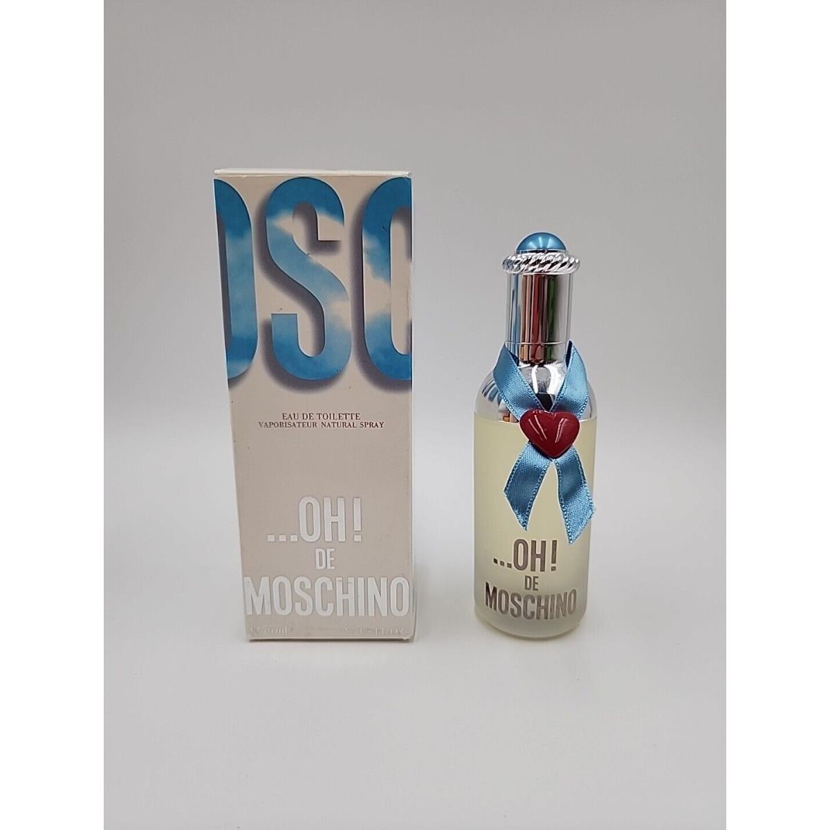 Vintage Moschino Couture 1.7oz Edp Spray For Women