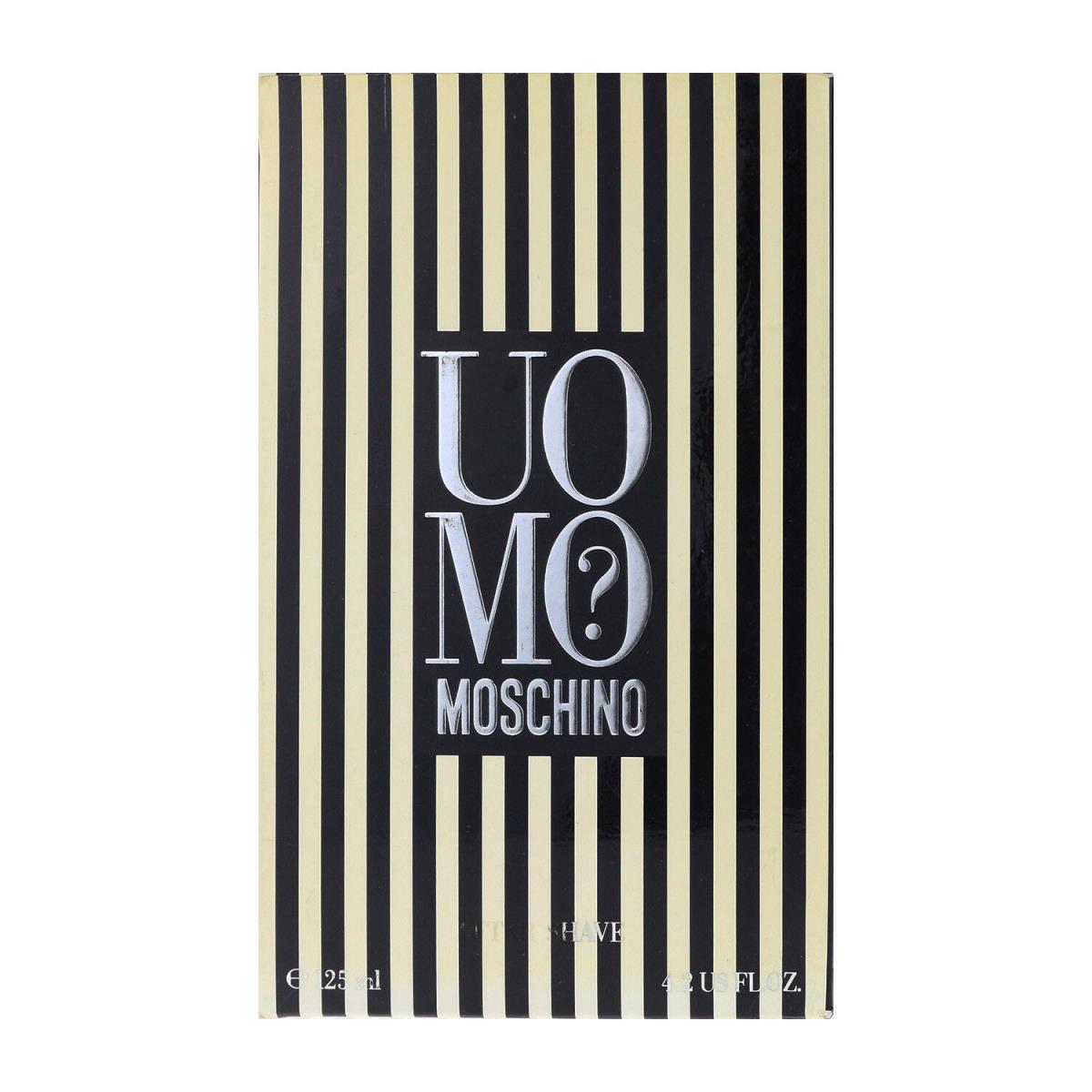 Moschino Uomo Moschino After Shave Splash 4.2Oz/125ml