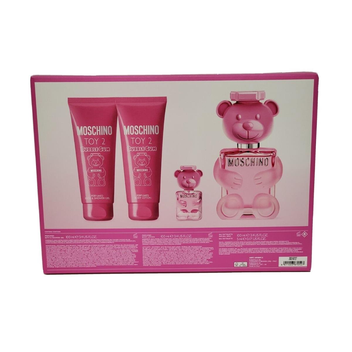 Moschino Toy 2 Bubble Gum 4PC Set For Women