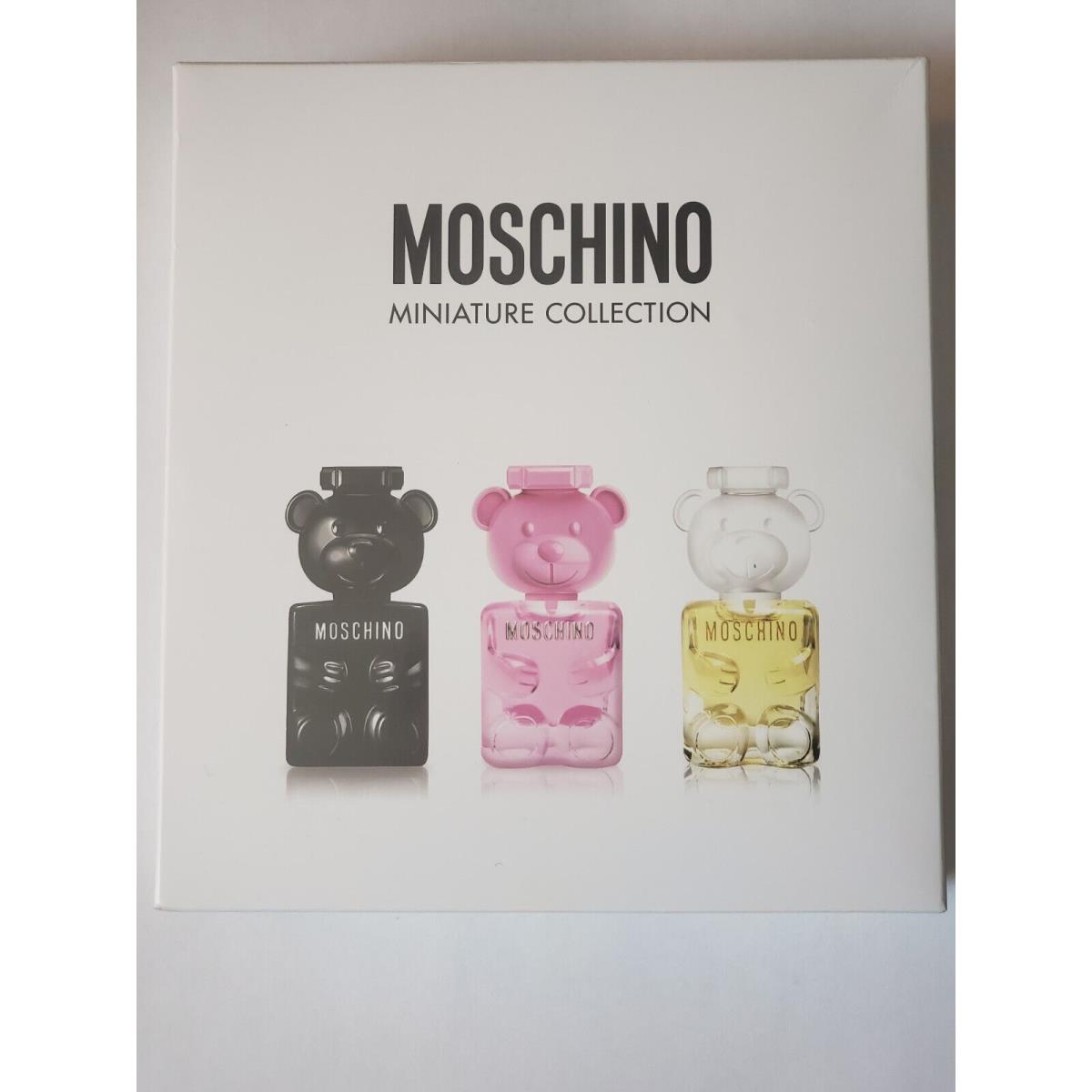 Moschino Miniature Collection of 3 Contains:toy Boy Edp 5mlToy 2 Bubble