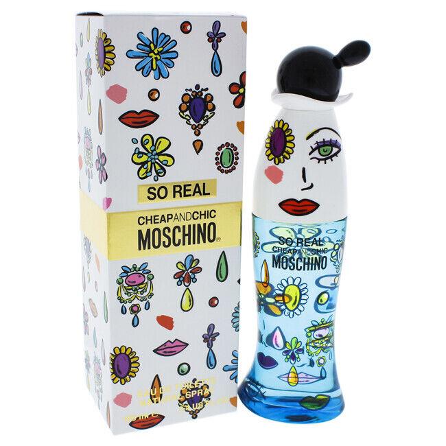 and Chic So Real by Moschino For Women - 3.4 oz Edt Spray