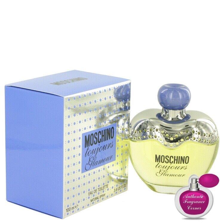 Toujours Glamour by Moschino 3.4 oz 100 ml Edt Spray For Women