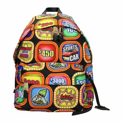 AW19 Moschino Couture Jeremy Scott Game Show Troll Adjustable Straps Backpack